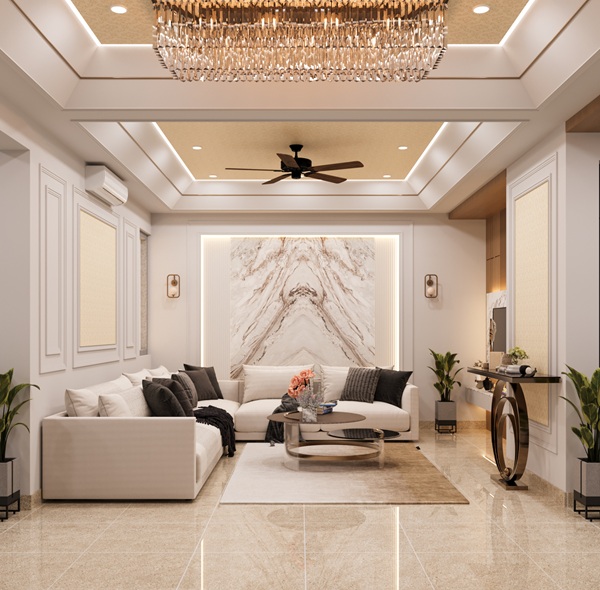 living & Dining Area rainbow