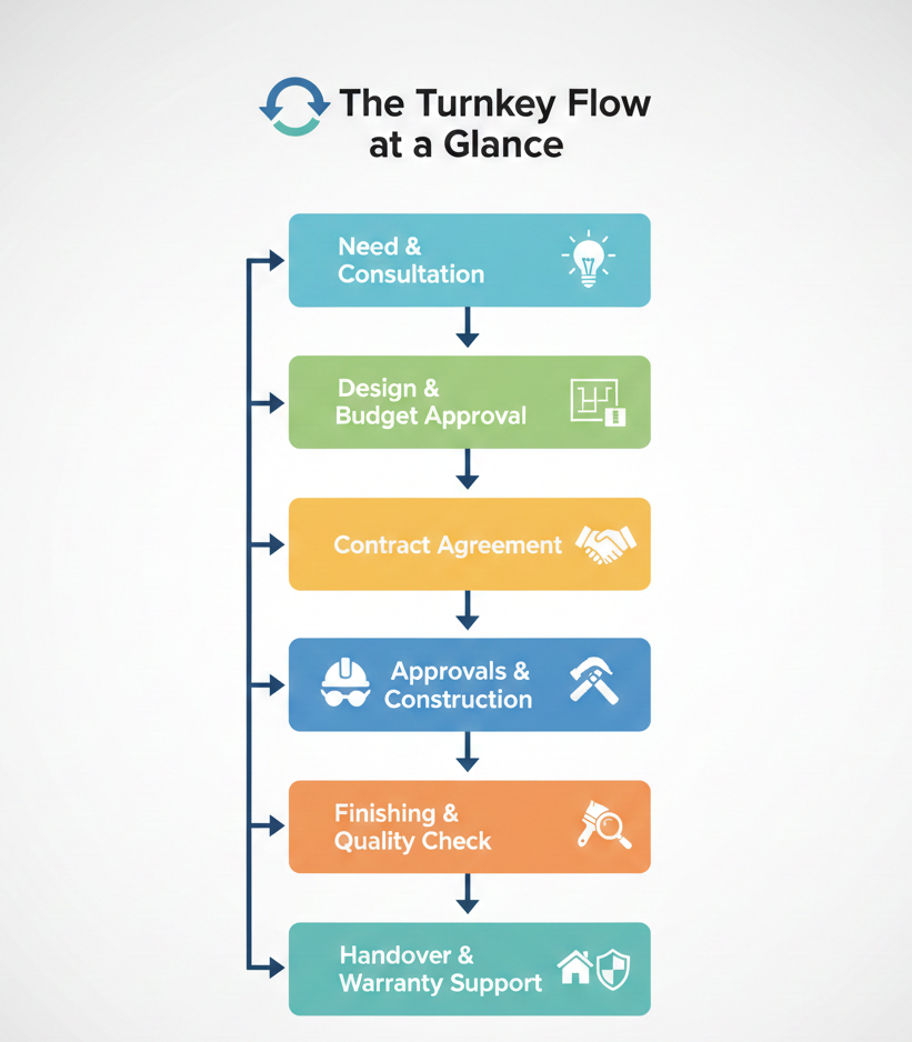 The Turnkey Flow at a Glance The Turnkey Flow at a Glance