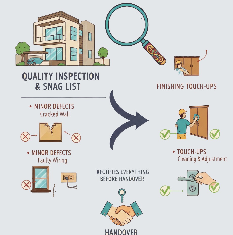 Quality Inspection & Snag List Quality Inspection & Snag List