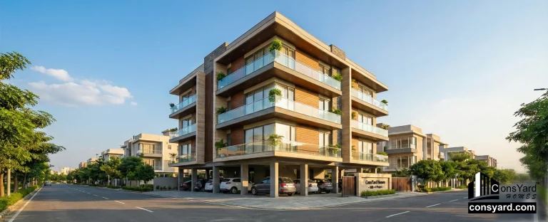 Stilt + 4 floors in Gurugram