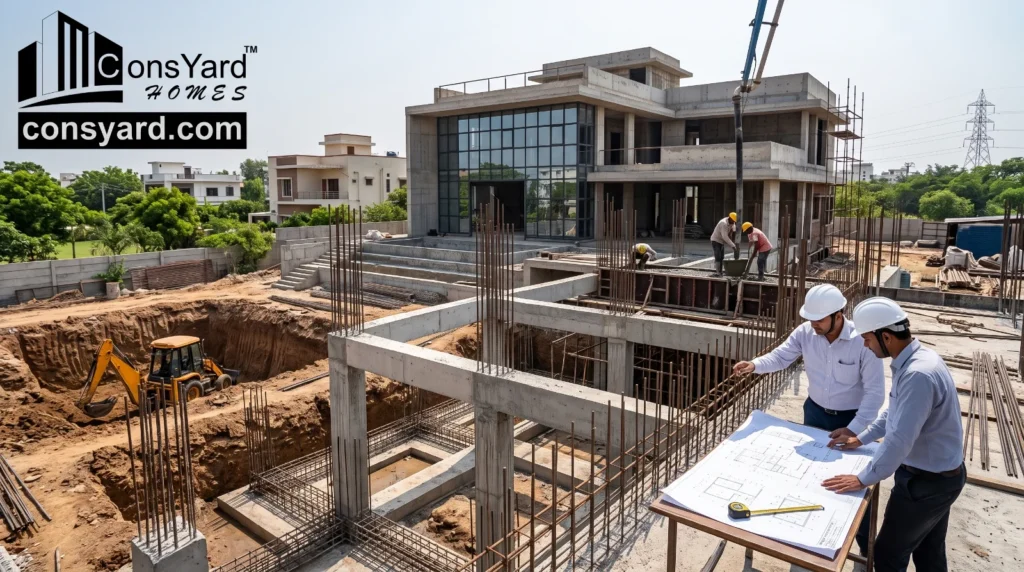 2 independent house construction in Delhi NCR