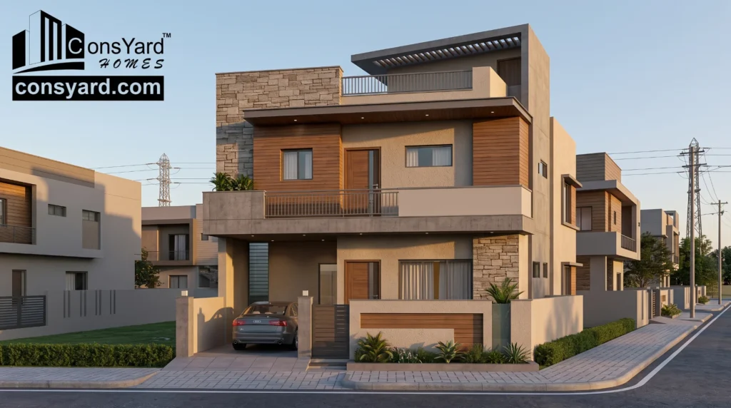 3BHK house construction in Gurgaon