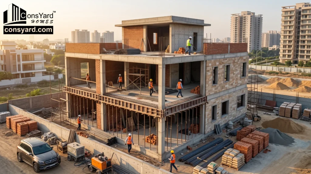 house construction cost in gurgaon