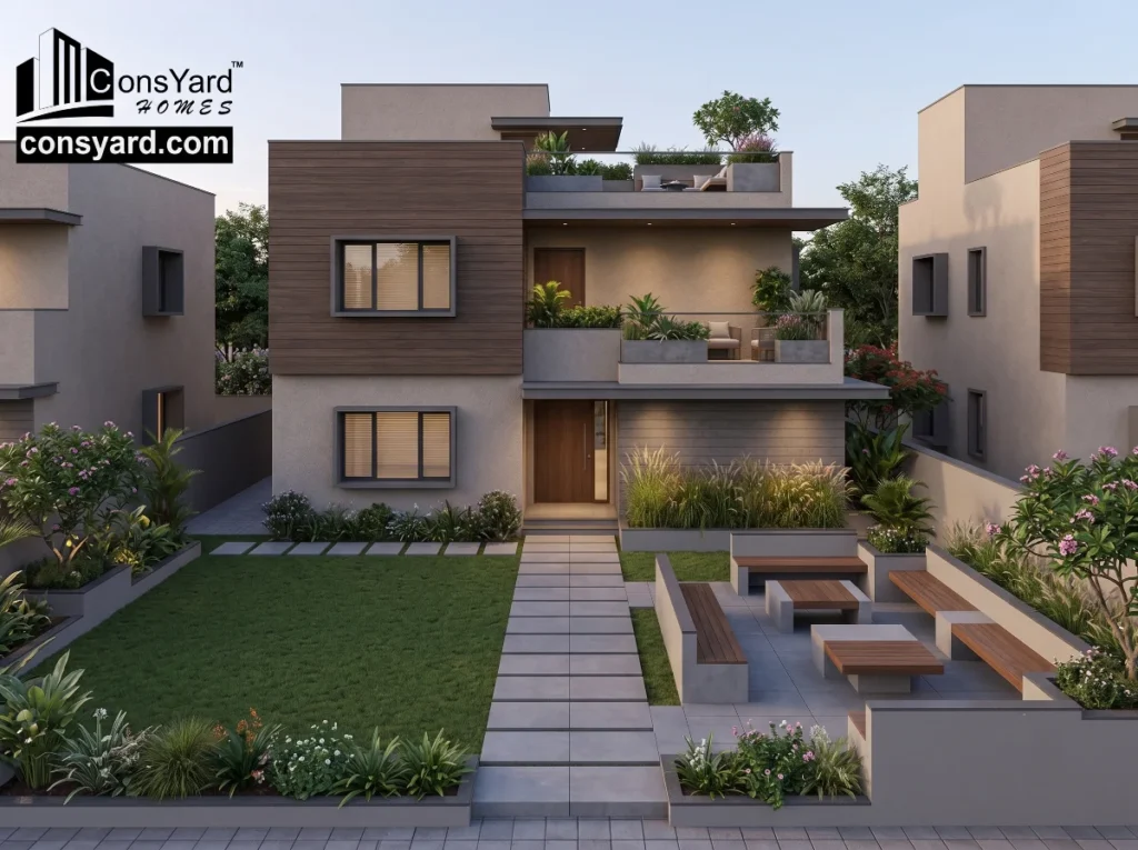 4BHK villa construction in Gurgaon 4BHK villa construction in Gurgaon