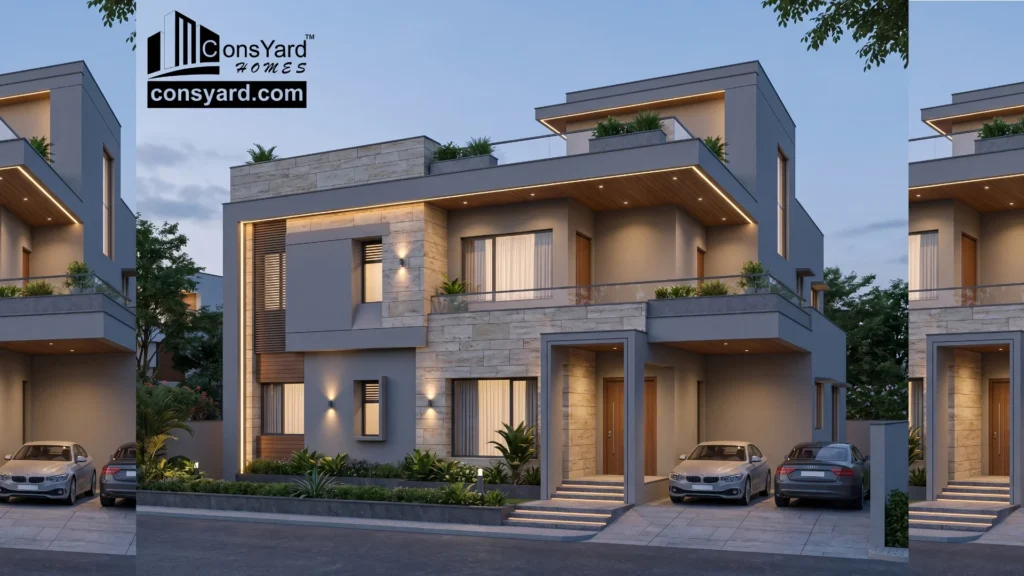 luxury duplex construction in Gurgaon