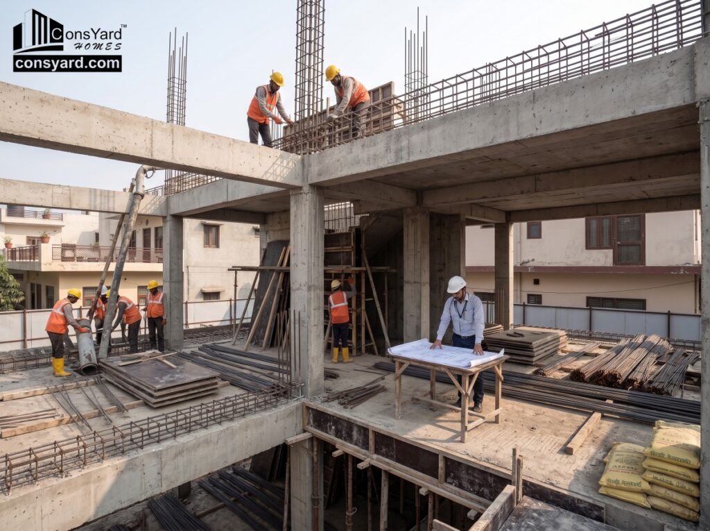 turnkey house construction delhi