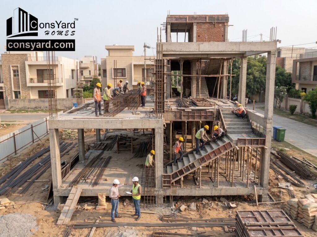 luxury villa construction Manesar
